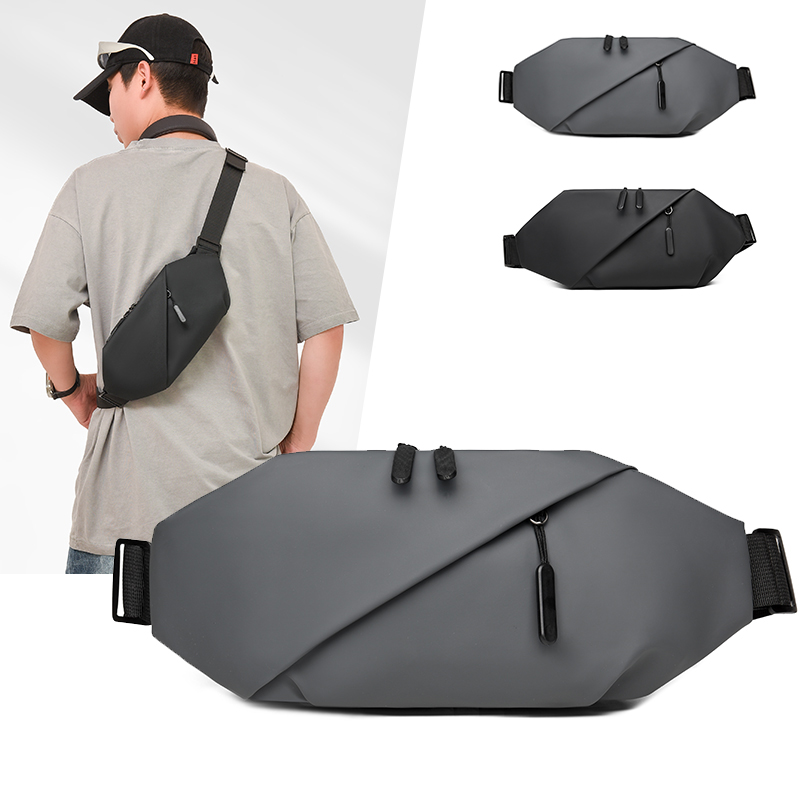 Mountain Biking Waist Pack - Erkek Minimalist Bel Çantası Spor Göğüs
