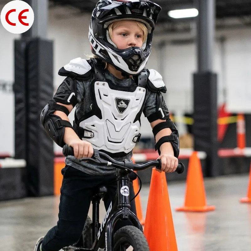 Mountain Biking For Kids - Çocuklar JXT Wolf AR08 Motosiklet Yeleği