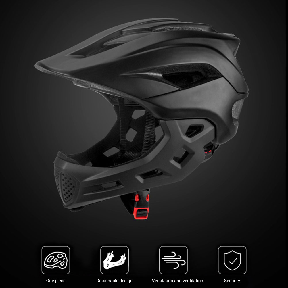 Mountain Biking Helmet Kids - 2 in 1 çocuklar için tam