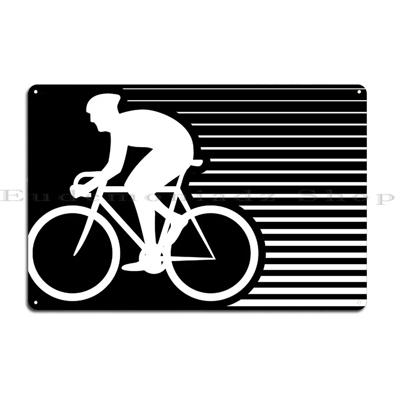 Mountain Biking Europe - Bisiklet Dağ Bisikleti Yol Metal Işareti