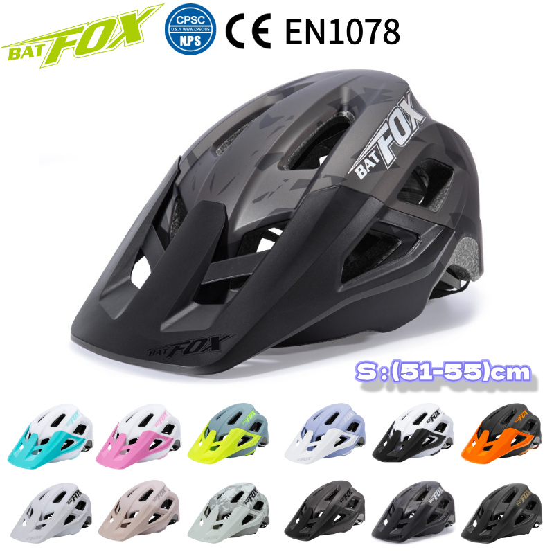 Mountain Biking Helmet Kids - BATFOX Dağ Bisikleti Kaskı Ultra Hafif