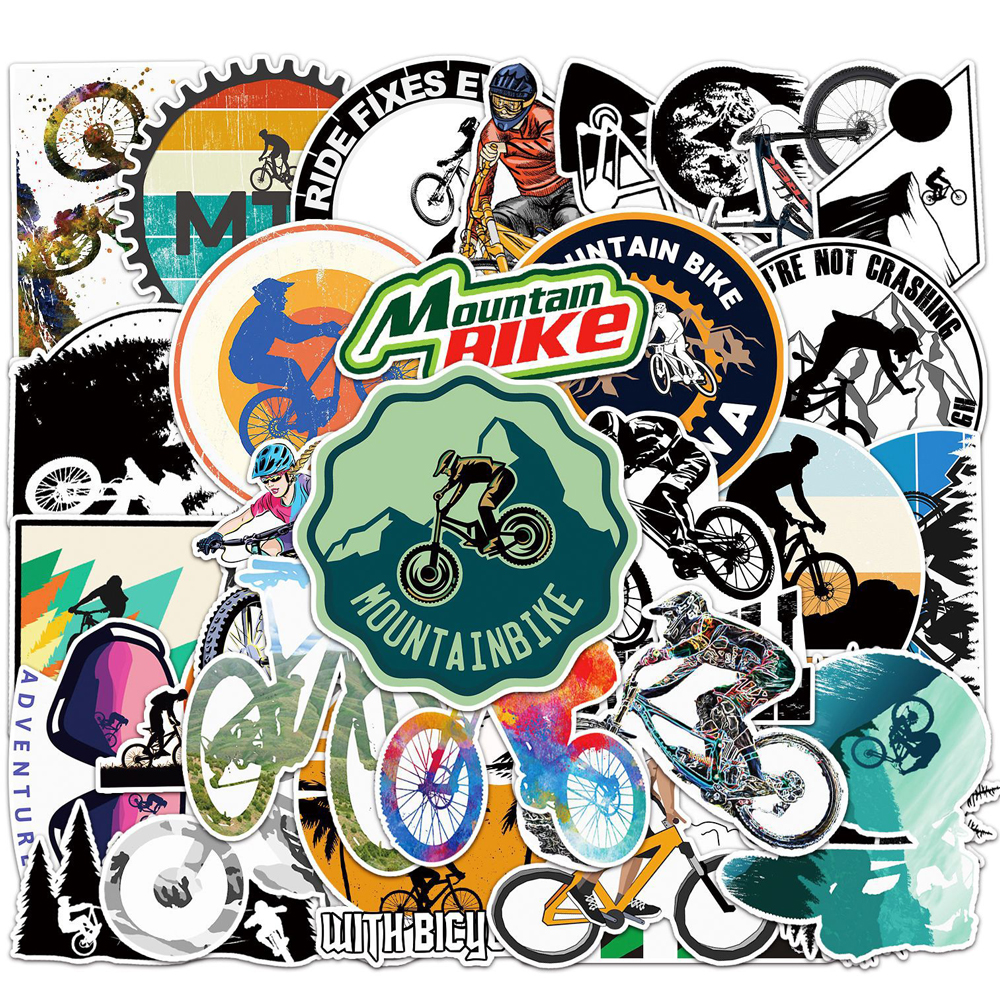Mountain Biking Helmet Kids - 10/30/50 adet Serin Dağ Bisikleti Etiket