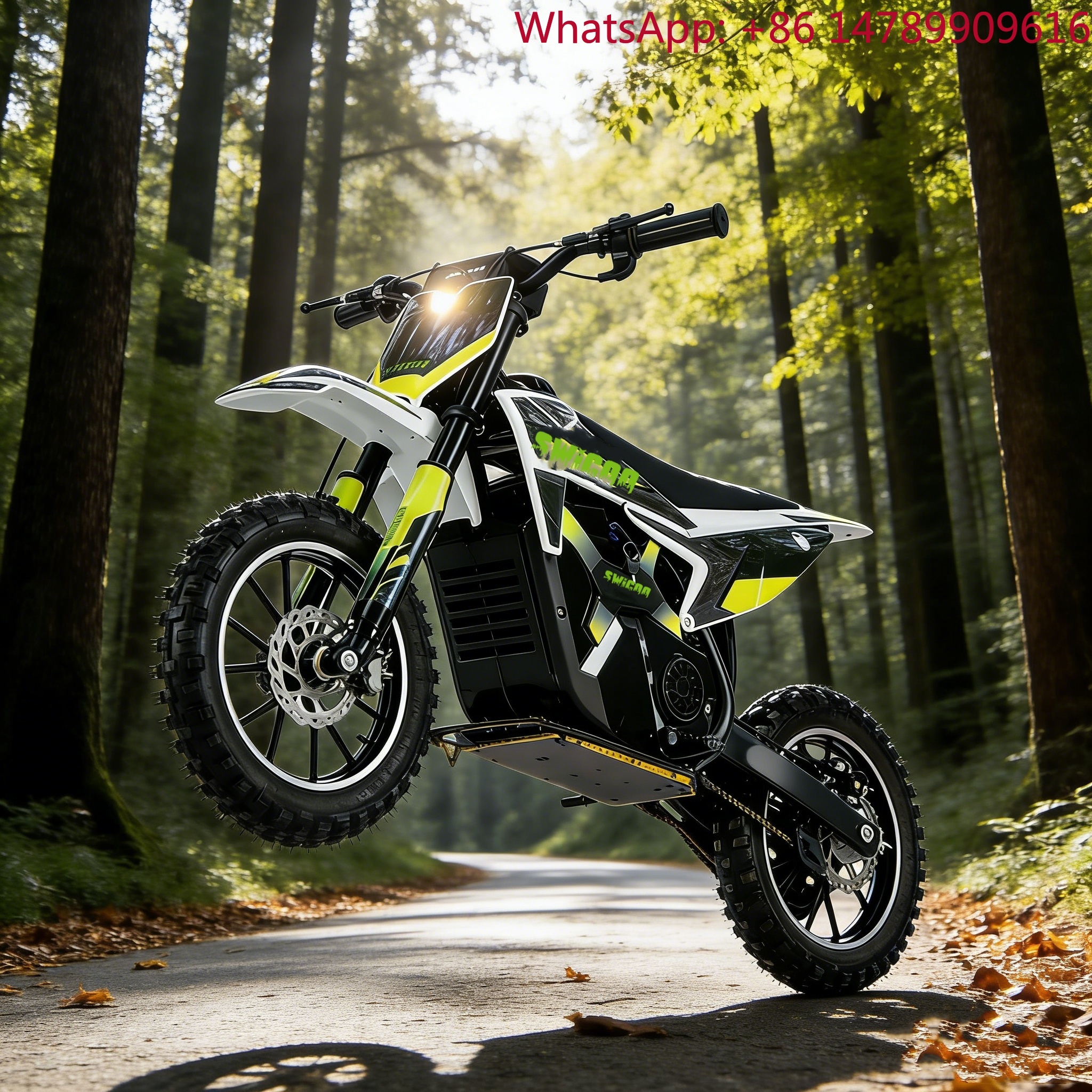 Mountain Biking For Kids - Mini MotoKids MotoSWICOO YE-01 500W 36V