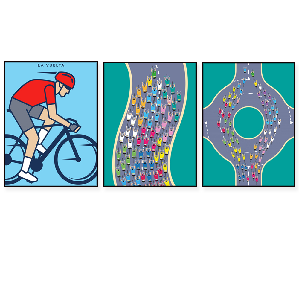 Mountain Biking Europe - Dağ Bisikleti Baskılı Bisiklet Yarışı Rota