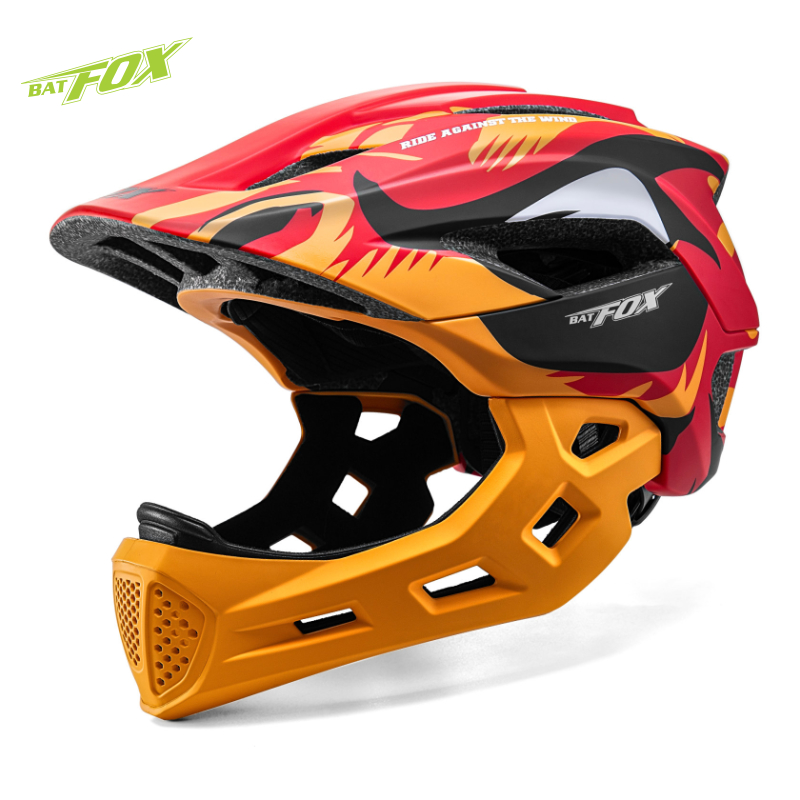 BATFOX Çocuklar Tam Yüz bisikl - Mountain Biking Helmet Kids incelemesi ve fiyatı