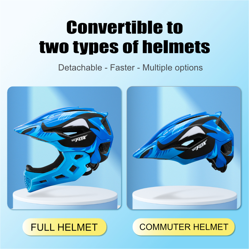 BATFOX Çocuklar Tam Yüz bisikl - Mountain Biking Helmet Kids incelemesi ve fiyatı