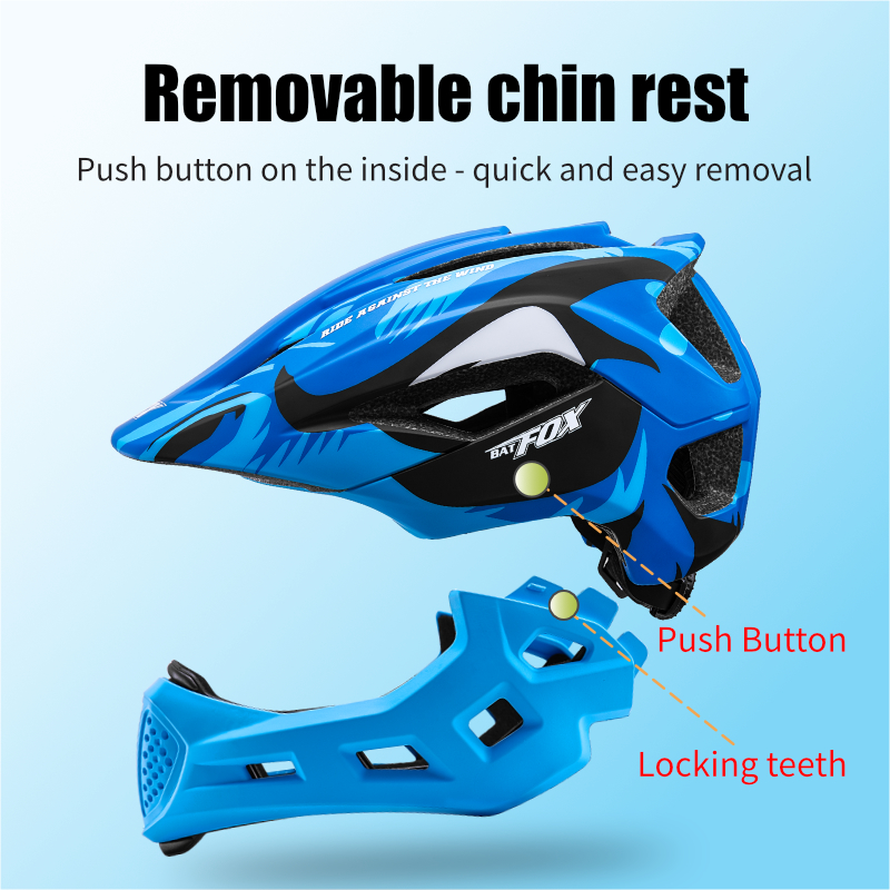 BATFOX Çocuklar Tam Yüz bisikl - Mountain Biking Helmet Kids incelemesi ve fiyatı