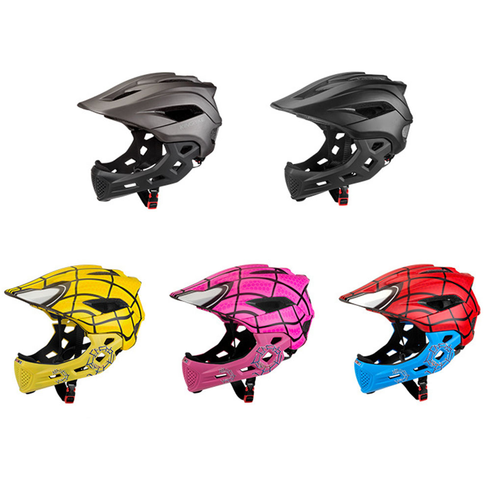 Çocuklar için 2'si 1 arada tam - Mountain Biking Helmet Kids incelemesi ve fiyatı