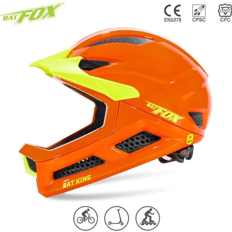 BATFOX Çocuklar İçin Tam Yüz D - Mountain Biking Helmet Kids incelemesi ve fiyatı