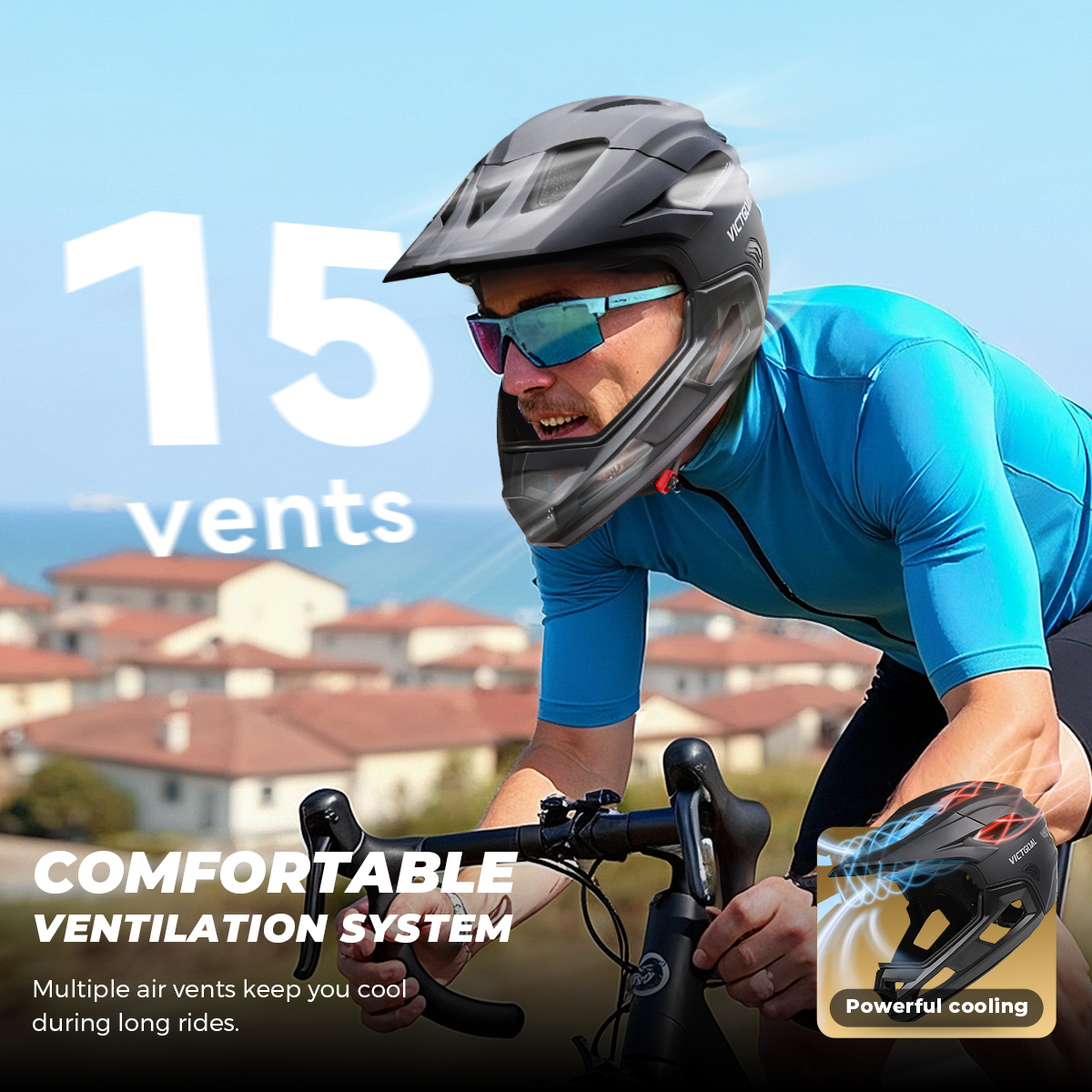 VICTGOAL yetişkin ayrılabilir  - Mountain Biking Helmet Kids incelemesi ve fiyatı