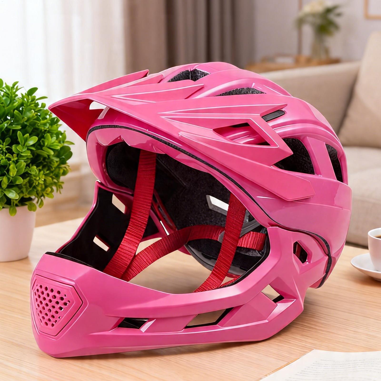 Tam Yüz Kaskı Çocuklar İçin Çı - Mountain Biking Helmet Kids incelemesi ve fiyatı