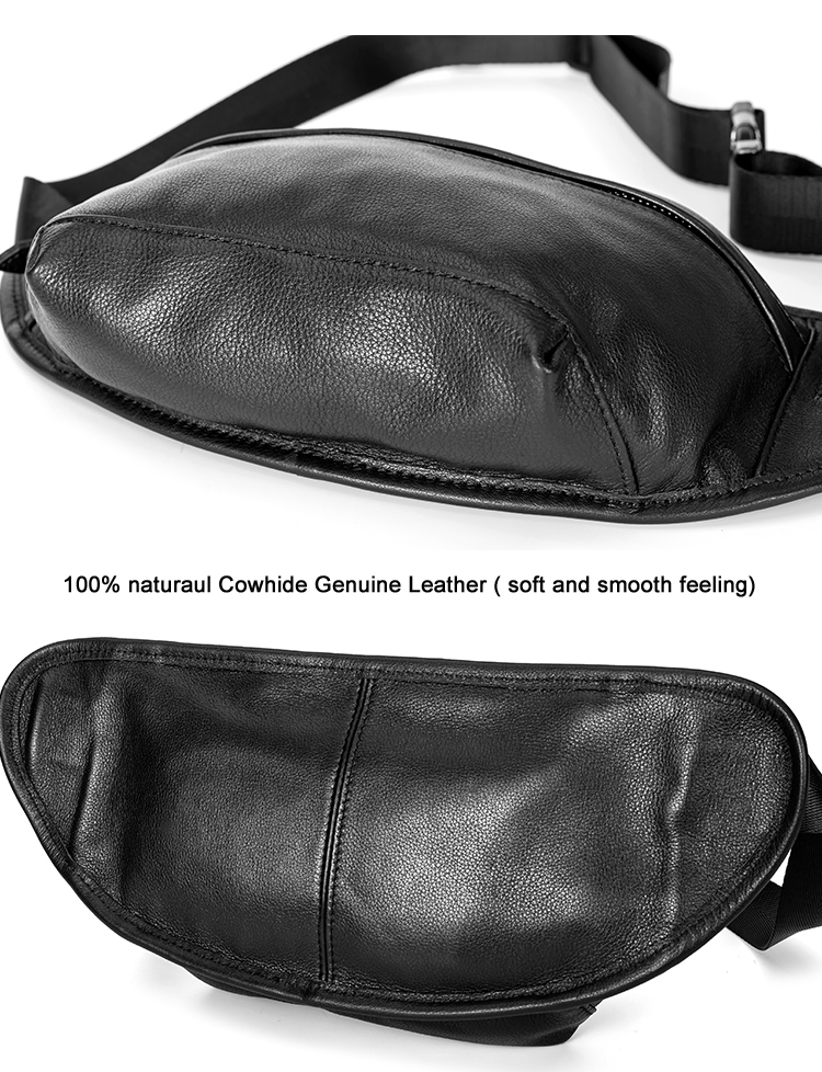 Yeni moda erkek hakiki deri be - Mountain Biking Waist Pack incelemesi ve fiyatı