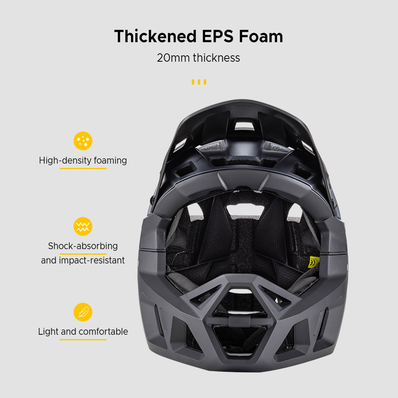 Tam Yüz Dağ Bisikleti Kaskı Ye - Mountain Biking Helmet Kids incelemesi ve fiyatı